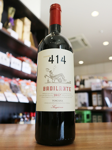 自然派】ポデーレ414 トスカーナ サンジョベーゼ バディランテ 赤