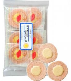 海老せんべい　アンチョビ&カマンベール味　8枚入り