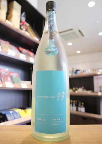 産土 香子 六農醸/寒菊 青海 純米吟醸 寒菊 OCEAN99 純米吟醸 青海 -Summer Sea- 無濾過生原酒 1800ml