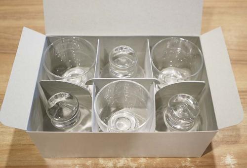 花陽浴 オフィシャル清酒グラス(6脚入/一箱) | 日本酒・地酒 自然派