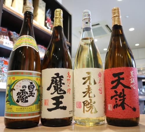 本格焼酎 1800ml 飲み比べセット 元老院 天誅 白玉の露 6本セット 白玉醸造飲み比べ 【魔王・天誅・元老院・白玉の露】 1800ml×4本