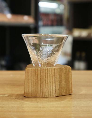 淳工房 木グラス 【ヒビ・小】槐 単品 | 日本酒・地酒 自然派ワイン