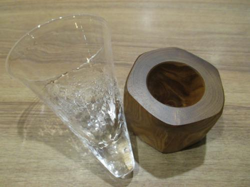 淳工房 木グラス 【バブル・大】槐 単品 | 日本酒・地酒 自然派ワイン